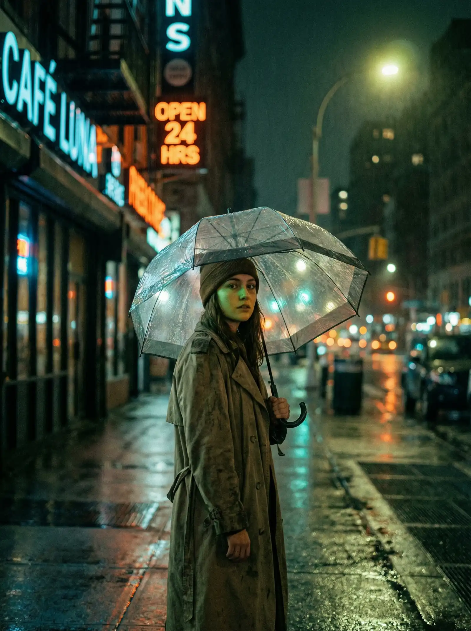 西门庆 本周佳作 - 雨夜独行